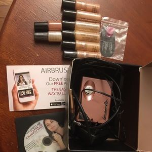 Luminess air brush make up set